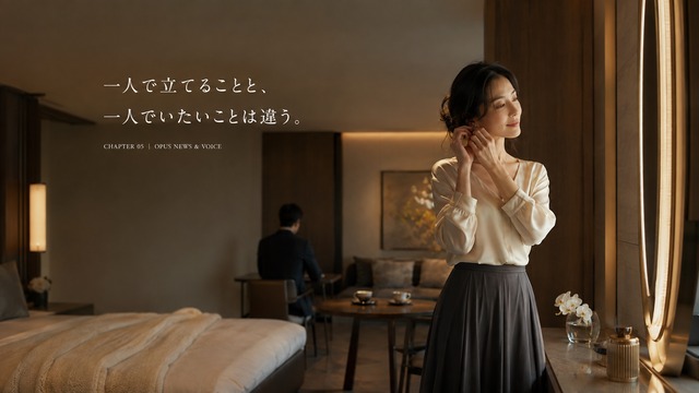 【全5章｜第5章】一人で立てることと、一人でいたいことは違う