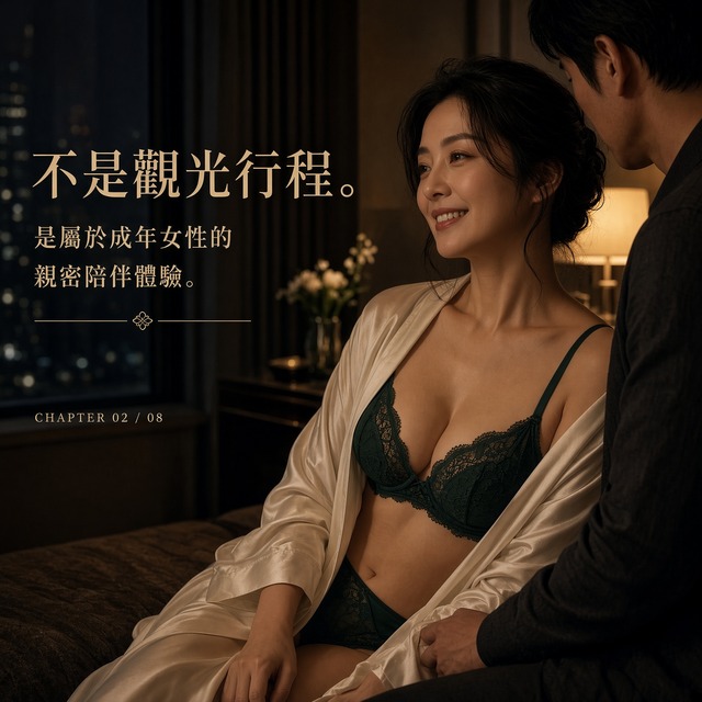 成年台灣女性在東京高級飯店與低調日本男性 Companion 相處|OPUS TOKYO 第2章