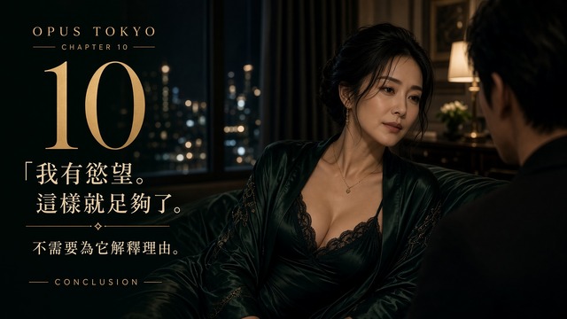 優雅40歲女性在夜晚飯店與男性面對面