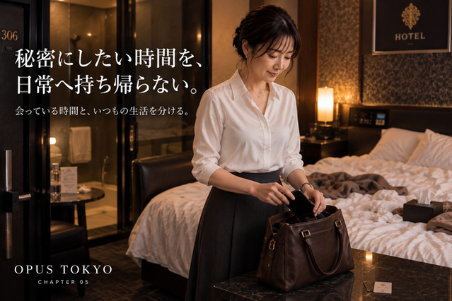 秘密にしたい時間を、日常へ持ち帰らない。|セックスしたい。でも、生活は変えたくない。第5章