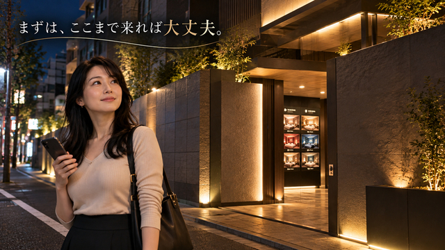 東京のラブホテルへ到着しスマートフォンで場所を確認する日本人女性