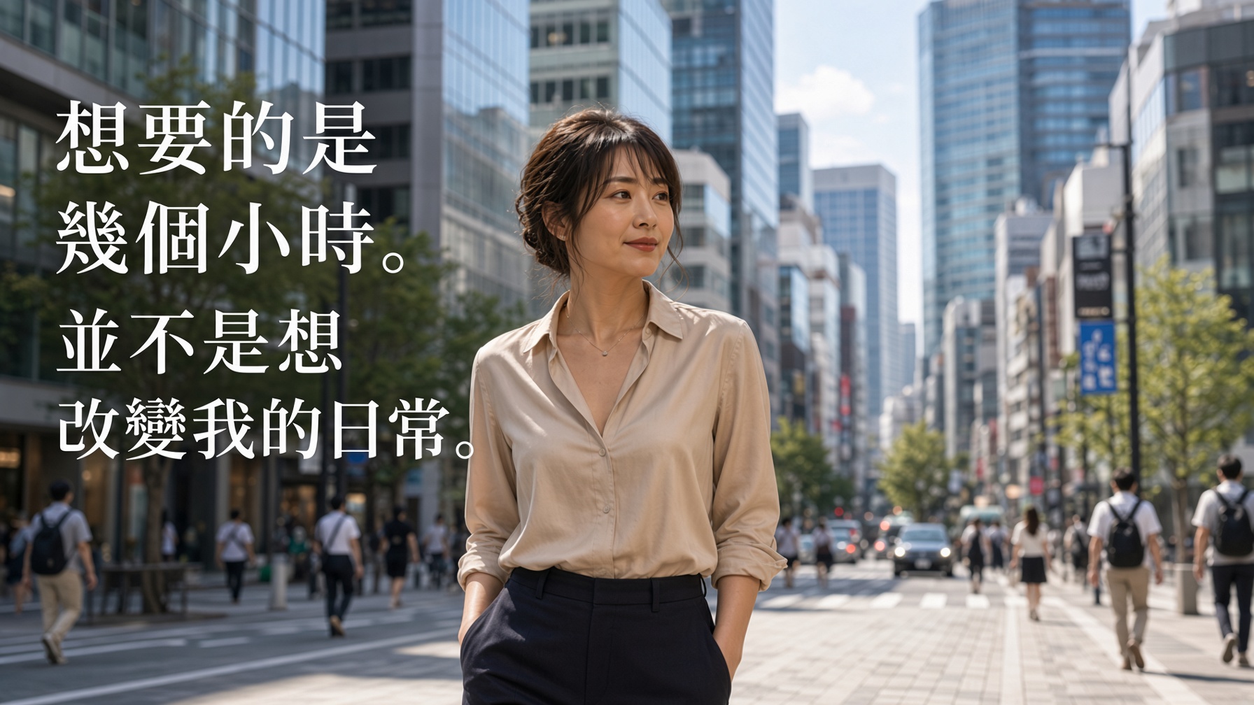 享受親密時間同時保有日常的成年女性