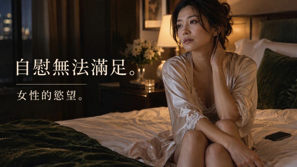 為什麼自慰明明很舒服,卻還是有些夜晚覺得不滿足?