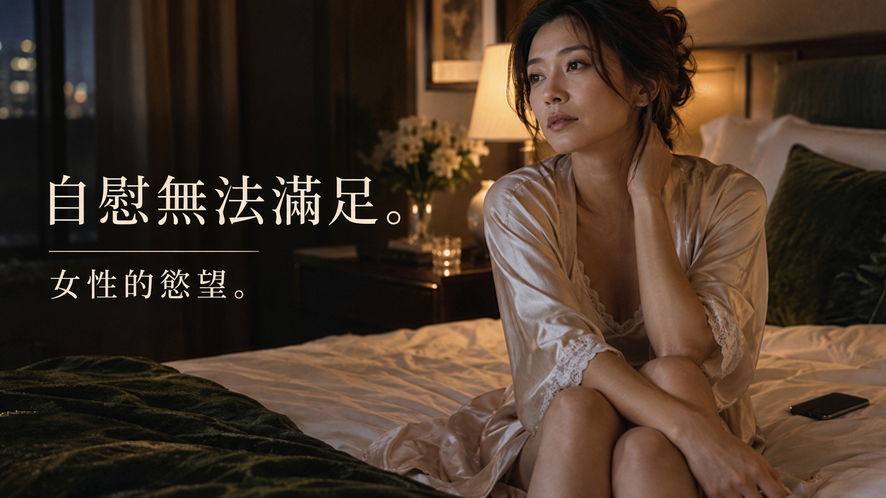 思考自慰也無法完全滿足內心欲望的成熟女性