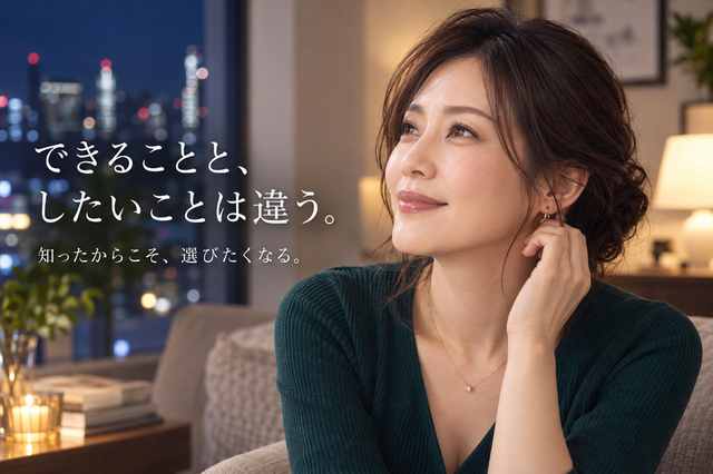 自分が本当に望むものを知り誰とどんな時間を過ごしたいかを考える40代女性