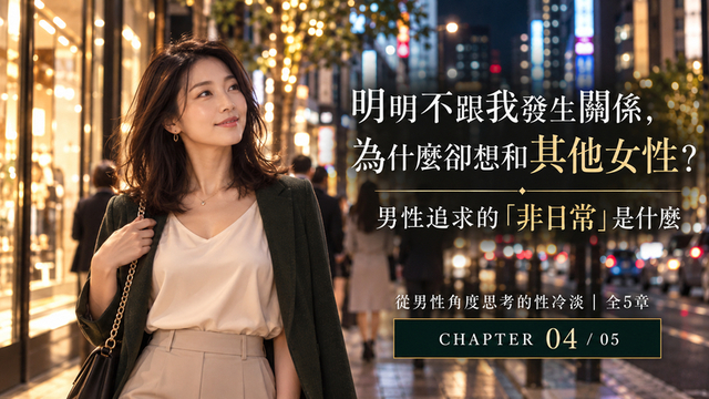 台北夜晚街頭的女性思考男性為何會被其他女性吸引