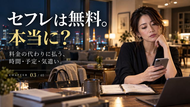 セフレは無料なのかを時間・予定・気遣いという見えないコストから考える女性