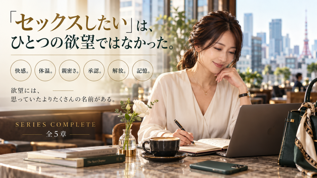 私たちを振り回しているのは、セックスしていない時間なのかもしれない。|なぜ私たちは、こんなにもセックスに振り回されるのか。【第5章/全5章】