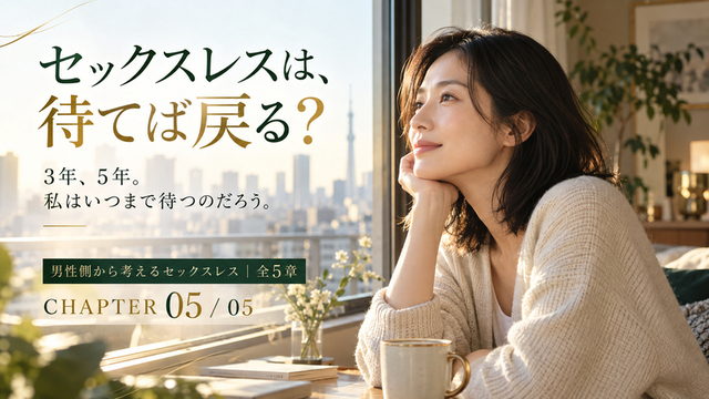 セックスレスは待てば戻る？3年、5年。私はいつまで待つのだろう