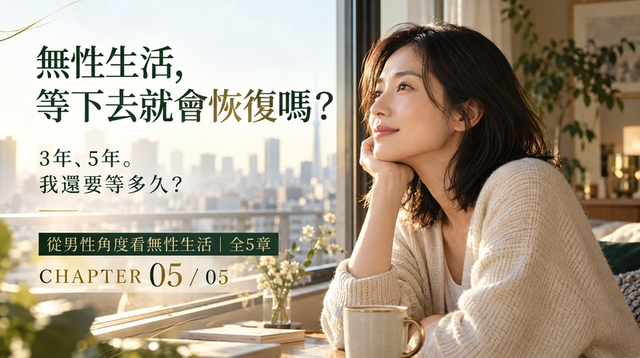 無性生活，等下去就會恢復嗎？3年、5年，我還要等多久？